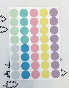 Polka Dots: Small Polka Dots - Lolly Mix