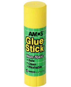 Stationery Ar: GLUE STICK AMOS 35G - Stationery-Arts & Crafts : Onehunga Books & Stationery - AMOS GLUES & GUMS CORE MICRO BTS2026
