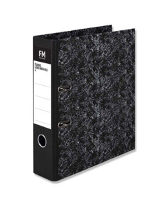 Stationery Ar: LEVER ARCH FILE FM A4 CLASSIC MOTTLE - Stationery-Filing : Onehunga Books & Stationery - FM LEVER ARCH FILES CORE MICRO BTS2025
