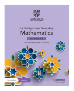 ACG Schools: Cambridge Lower Secondary Mathematics Workbook 8 + Digital Access 1 Year - ACG Schools-ACG Parnell-ACG Parnell Year 8 : Onehunga Books & Stationery - CAMBRIDGE UNI TEXTBOOKS ACGSCHOOLS
