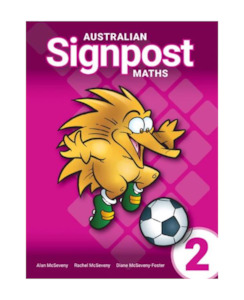 Books : Onehu: Australian Signpost Maths 2 Student Book - Books-Educational : Onehunga Books & Stationery - PEARSON TEXTBOOK ACGSCHOOLS