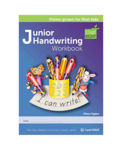 Books : Onehu: JUNIOR HANDWRITING START RIGHT WORKBOOK - Books-Educational : Onehunga Books & Stationery - LEARNWELL HANDWRITING BOOK OPTIONAL