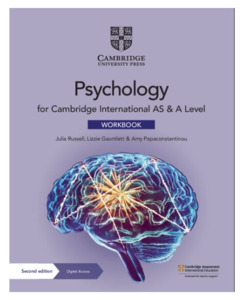 Books : Onehu: Psychology for Cambridge International AS and A Level Workbook + Digital Access 2 Years - Books-Educational : Onehunga Books & Stationery - CAMBRIDGE UNIVERSITY PRESS TEXTBOOKS ACG SCHOOLS