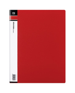 Stationery Ar: Display Book Fm Book A4 Red 60 Pockets - Stationery-Filing : Onehunga Books & Stationery - FM DISPLAY BOOKS OPTIONAL BTS2026