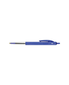 Stationery Ar: Pen Bic Clic Single Med Blue - Stationery-Writing : Onehunga Books & Stationery - BIC PENS-BALLPOINT CORE MICRO BTS2025