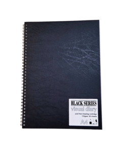 Books : Onehu: NAS VISUAL DIARY A4 110GSM 60 SHEET - Books-Arts : Onehunga Books & Stationery - NAS VISUALDIARES ACG SCHOOLS