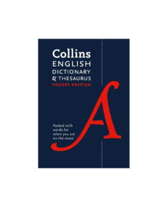 Books : Onehu: Collins Pocket English Dictionary and Thesaurus - Books-Educational : Onehunga Books & Stationery - COLLINS DICTIONARY & THESAURUS ACG SCHOOLS COLLINS DICTIONARIES