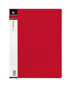 DISPLAY BOOK FM A4 40 POCKET RED - Stationery-Filing : Onehunga Books & Stat&hellip;