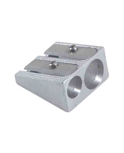 Stationery Ar: PENCIL SHARPENER METAL TWO HOLE - Stationery-General : Onehunga Books & Stationery - ICON SHARPENER OPTIONAL BTS2025