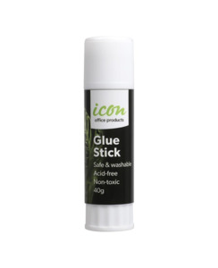 Stationery Ar: GLUE STICK ICON 40G - Stationery-Arts & Crafts : Onehunga Books & Stationery - ICON GLUE CORE MICRO BTS2026