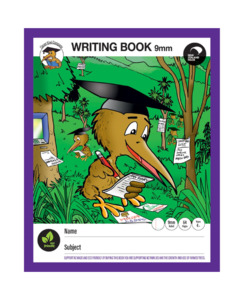 School Stationery Packs: MY WRITING BOOK 2 CLEVER KIWI - School Stationery-Speciality Exercise Books : Onehunga Books & Stationery - CLEVER KIWI EXERCISE BOOKS CORE SMALL BTS2026