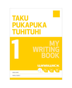 School Stationery Packs: WARWICK MY WRITING BOOK 1 14MM RULED LF32 - School Stationery-Speciality Exercise Books : Onehunga Books & Stationery - WARWICK EXERCISE BOOKS OPTIONAL BTS2026