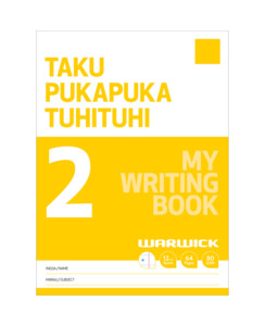 School Stationery Packs: WARWICK MY WRITING BOOK 2 12MM RULED LF32 - School Stationery-Speciality Exercise Books : Onehunga Books & Stationery - WARWICK EXERCISE BOOKS OPTIONAL BTS2026