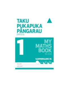 School Stationery Packs: WARWICK MY MATHS BOOK 1 UNRULED 64 PAGES - School Stationery-Speciality Exercise Books : Onehunga Books & Stationery - WARWICK EXERCISE BOOKS OPTIONAL BTS2026