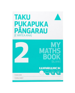 WARWICK MY MATHS BOOK 2 UNRULED A4PLUS LF32 - School Stationery-Speciality Exerc&hellip;