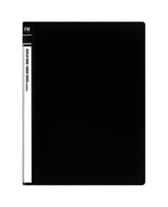 Stationery Ar: Display Book Fm Insert Cover 40 Pocket Black - Stationery-Filing : Onehunga Books & Stationery - FM DISPLAY BOOKS OPTIONAL BTS2026
