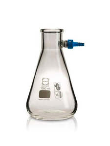 Flask, SF 100 Suction Flask, 1000 ml with tubing nozzle, vacuum filtration appar&hellip;