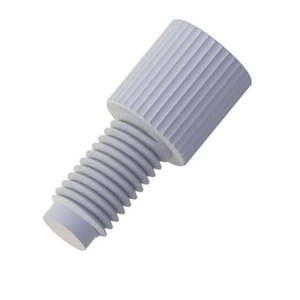 Cole-Parmer VapLock™ Port Plug, Natural PTFE, 1/4"-28 UNF(M)