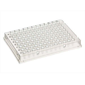 96-Well PCR Plate, Full-Skirt, 0.1mL, Clear