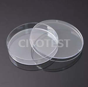 Petri Dishes, PS Material, Diameter: 90mm x 15mm, Vented, E.O.Sterile, 10 per sleeve
