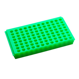 ON PROMOTION - Rack 96 Place Flipper, Fluorescent Blue