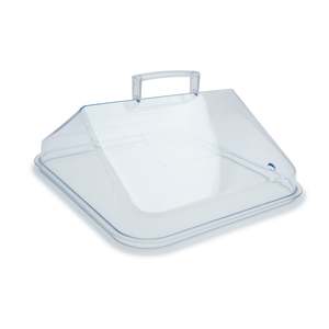 Lid gabled polycarbonate clear for SAP12, JBN12 and JBA12 and SBB AQUA 12 PLUS