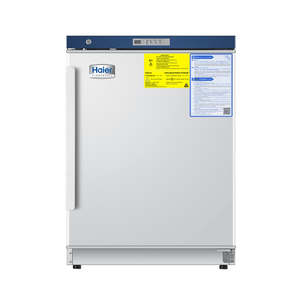 Haier HLR-118SF Spark Free Refrigerator, Under-Counter; Capacity 118L with 2 She&hellip;