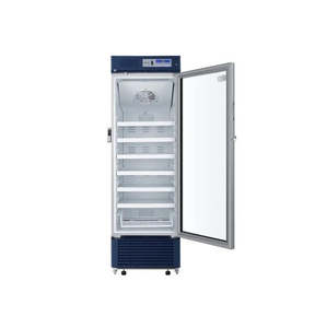 Haier HYC-390 USB Pharmacy Refrigerator 2-8°C, Upright with Glass Door, Capacity 390L