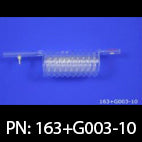 Glass Coil, 10TM + Pt Nipple for Segmented Flow Analyzer
