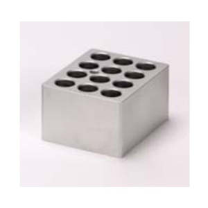 Block for 15ml Falcon tubes (16mm diameter). Wells = 12 (48mm deep & conical) th&hellip;