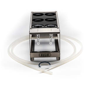 Flash Prep Chromatography: Pure rack type 8 (funnel rack) Rack for 6 funnels for Buchi Pure