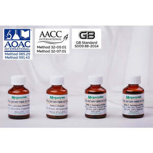 Megazyme: K-TDFR-200A Total Dietary Fibre (200 Assays)
