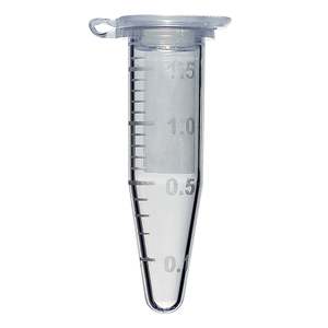 ON PROMOTION - Microcentrifuge Tube, 1.5ml, Clear, Graduated, Boil-Proof