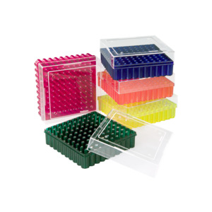ON PROMOTION - Rack Storage Cryofreeze For 1.0/1.8ml Tubes, 100-Place, Polycarbo&hellip;