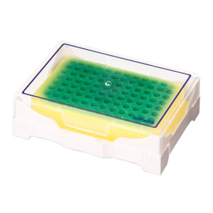 Flipper Racks: ON PROMOTION - Rack IsoFreeze 4 Deg PCR 96, Green To Yellow