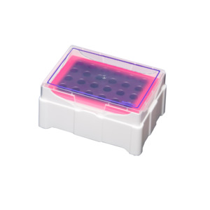 ON PROMOTION - Rack IsoFreeze 4 Deg MCT For 0.5-2ml Tubes, Purple To Pink
