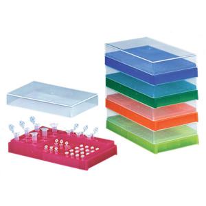 Flipper Racks: ON PROMOTION - PCR Workstation And 96 Place WorkUp Rack, Assorted Colours