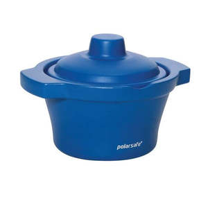 EVA Foam Round Ice Bucket with Lid, 2.5L BLUE