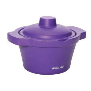 EVA Foam Round Ice Bucket with Lid, 2.5L PURPLE