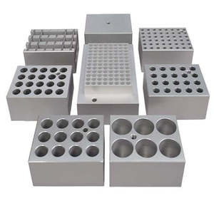 Heating Block, Single Wide, Aluminum, 12 x 5 mL Tubes