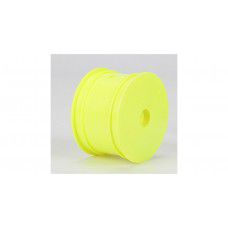 Tlr: Rear Wheel, Yellow (2): 22, 22-4 & 22X-4