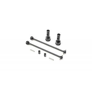 Tlr: TLR: Rear CV Driveshaft Set, Deep Yoke (2): 8X,8XE