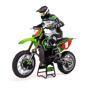 Cars: LOSI: 1/4 Promoto-MX Motorcycle RTR with Smart Battery and Charger, Pro Circuit