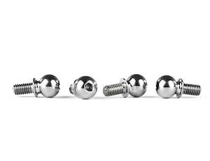 Avid Racing Concepts: AVID: Xray X4 Titanium Pivot Balls 6mm | 4pcs