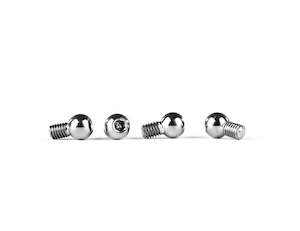 AVID: Xray X4 Titanium Anti-Roll Ball Stud | 4.9mm | 4pcs