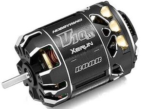 Brushless Motors: HOBBYWING: XERUN V10 17.5T 1350KV Brushless Sensored BLACK G4R Motor ROAR Approved