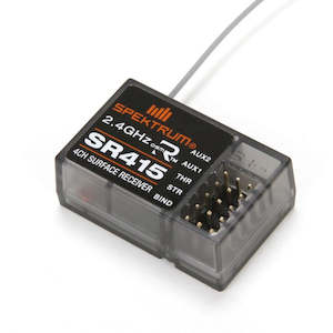 Surface Receivers: Spektrum: SR415 4-Cannel DSMR & DSMR 2 Surface Receiver