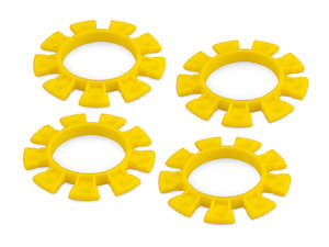 Tools: JConcepts: DIRT BANDS - TYRE GLUING RUBBER BANDS - YELLOW