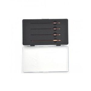 Arrowmax: Power Tool Tip Set - 4pc with Plastic Case 1/16", 5/65", 3/32" & 4mm Phillips