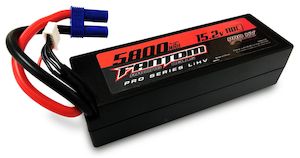 4s Lipo: Fantom: 5800mAh 110-160C 4-Cell 15.2V LCG PRO HV Silicon Graphene LiHV